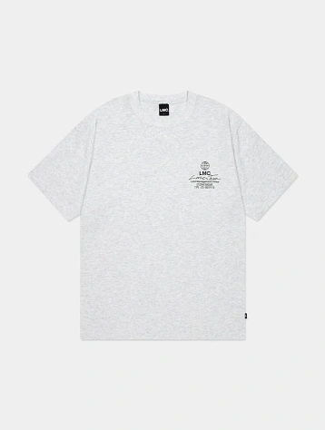 Футболка LMC Signature Globe Tee Light Heather Grey