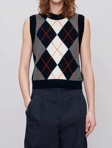 Женский жилет A.P.C. Pia Сardigan Dark Navy