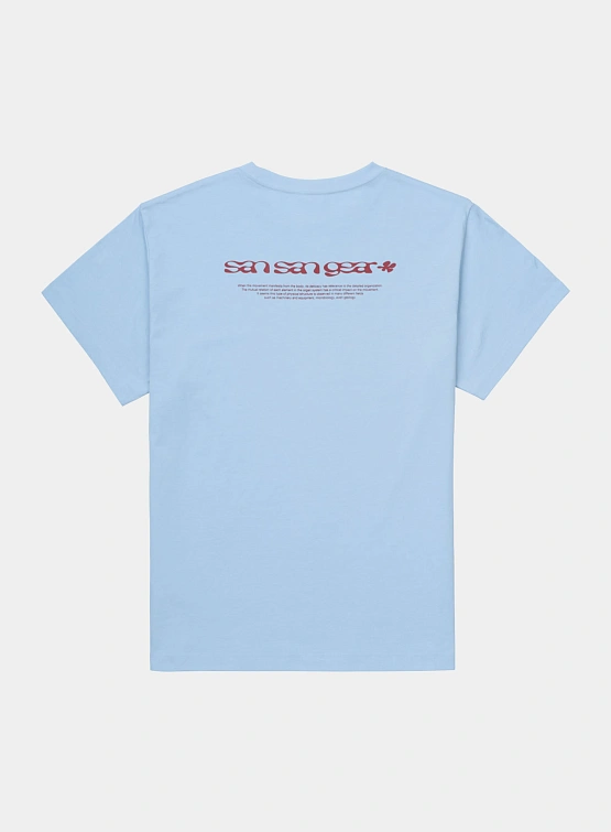 Футболка SAN SAN GEAR Logo T-shirt Blue