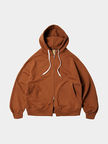 Зип-худи FrizmWORKS Og Heavyweight Hood Brick