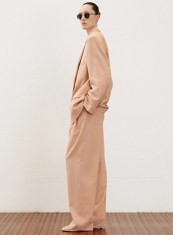 Женский пиджак Recto Signature Single Breasted Suit Peach