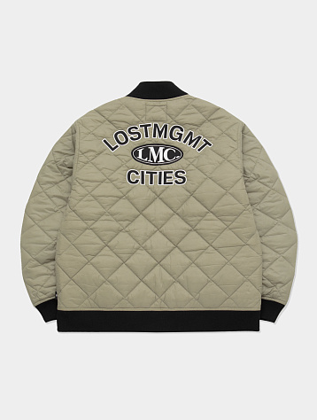 Стеганая куртка LMC Oval Quilted Jacket Sand