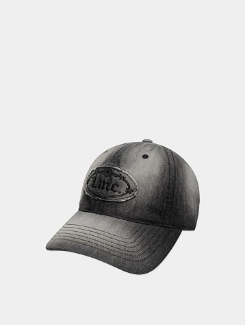 Кепка LMC Washed Denim Gothic Oval 6 Panel White