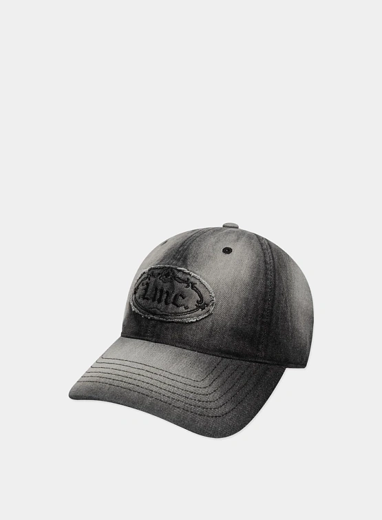 Кепка LMC Washed Denim Gothic Oval 6 Panel White