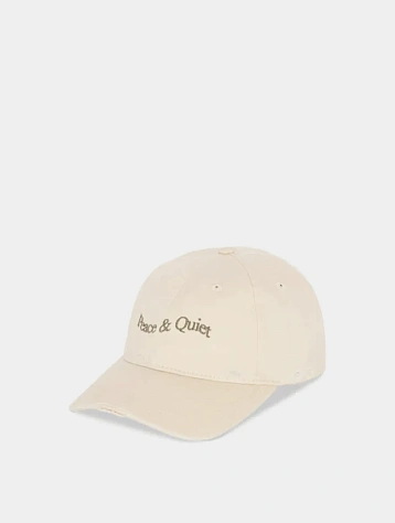 Кепка MUSEUM OF PEACE & QUIET Wordmark Bone