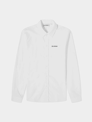Рубашка Han Kjøbenhavn Logo Regular Fit Shirt White