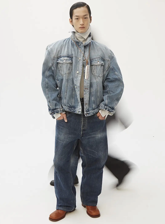 Куртка Hed Mayner Denim Jacket Light/Pastel Blue