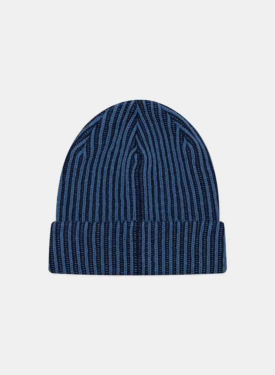 Шапка LMC Micro Box Two Tone Knit Beanie Blue