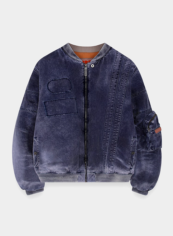 Бомбер PDF Rayan Blue