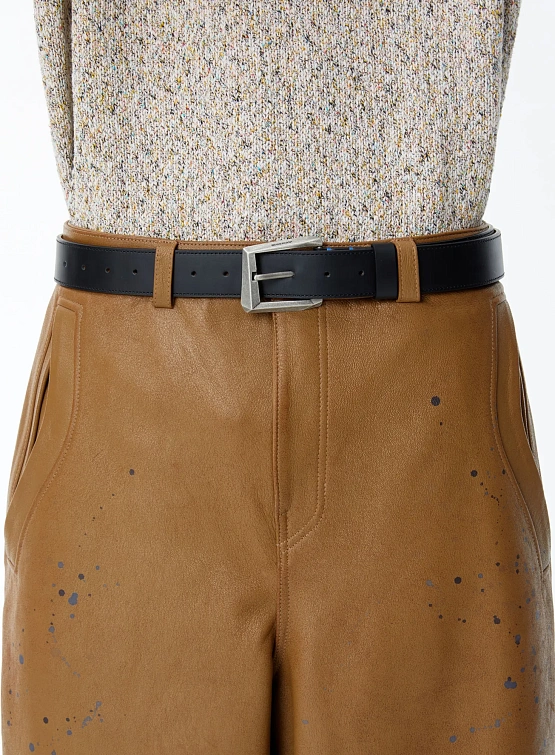 Ремень ADERERROR Dresto Buckle Belt Black