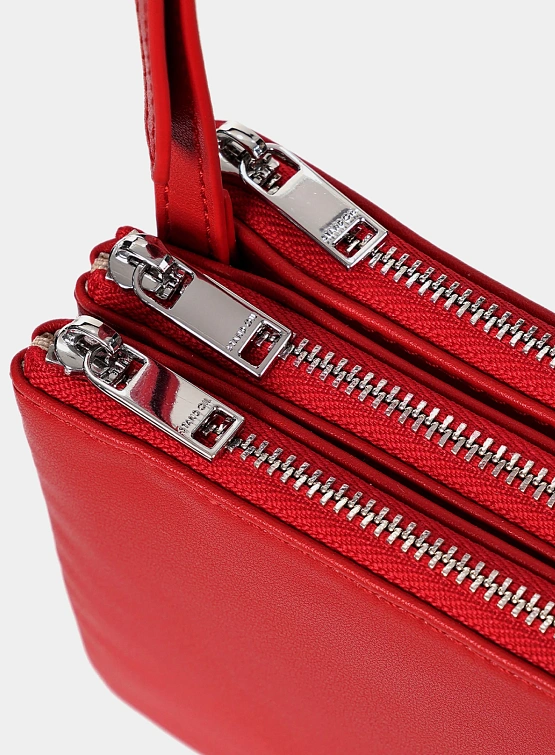 Женская сумка STAND OIL Cookie Accordion Red