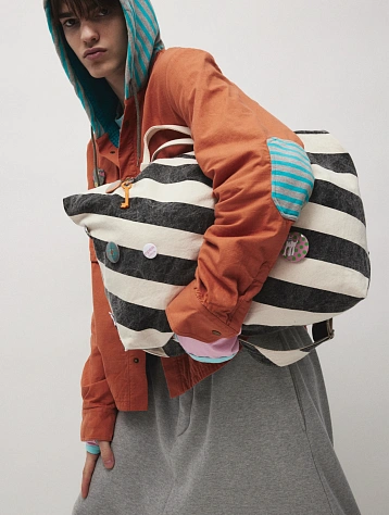 Сумка Siniy Vsadnik Stripe Laundry Bag Milk/Vintageblack