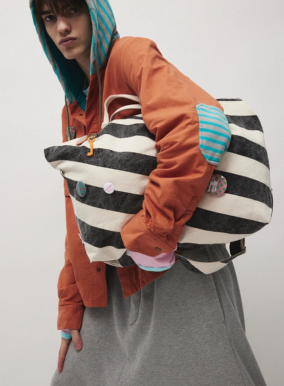 Сумка Siniy Vsadnik Stripe Laundry Bag Milk/Vintageblack