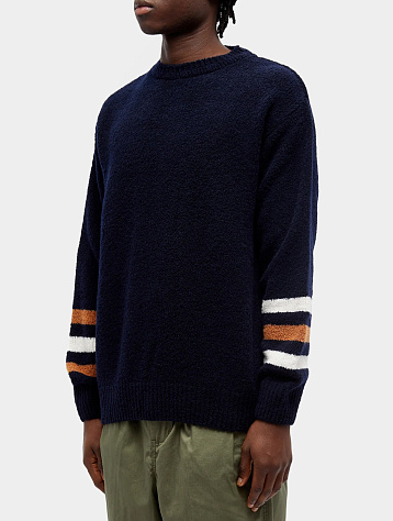 Свитер Garbstore Boucle Sports Crew Navy
