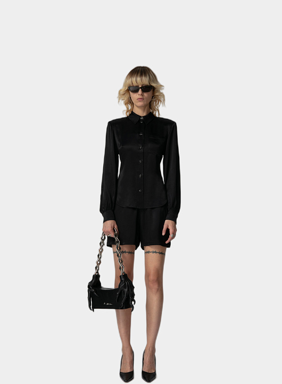 Женская рубашка Han Kjøbenhavn Classic Shirt Black