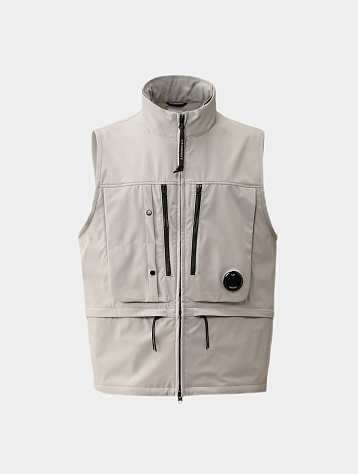 Жилет C.P. Company Shell-R Utility Vest Drizzle Grey