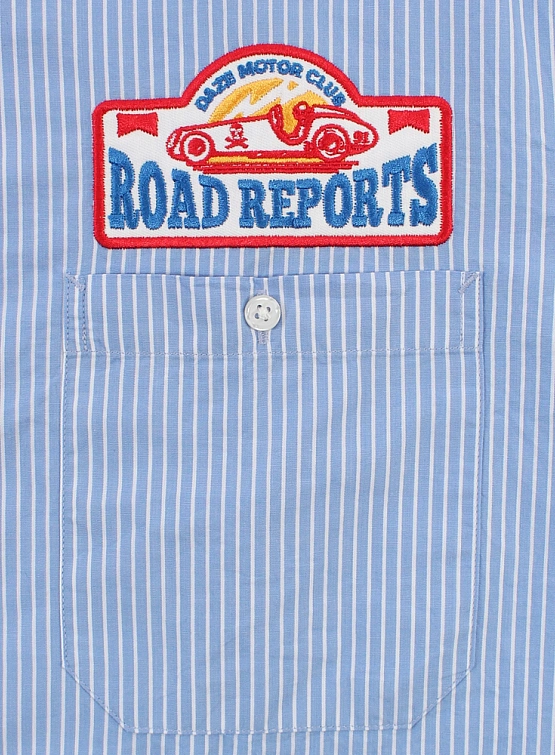 Рубашка Daze Road Reports Blue/White