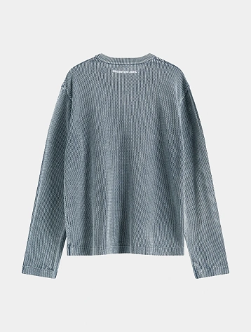 Лонгслив MKI MIYUKI ZOKU Pigment Grey Loose Gauge L/S
