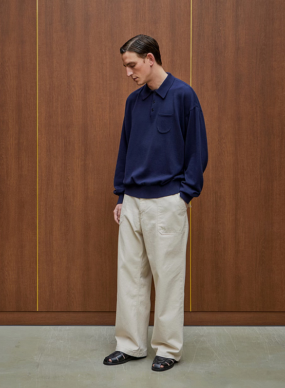 Брюки Uniform Bridge Cotton Fatigue Pants Wide Fit Natural