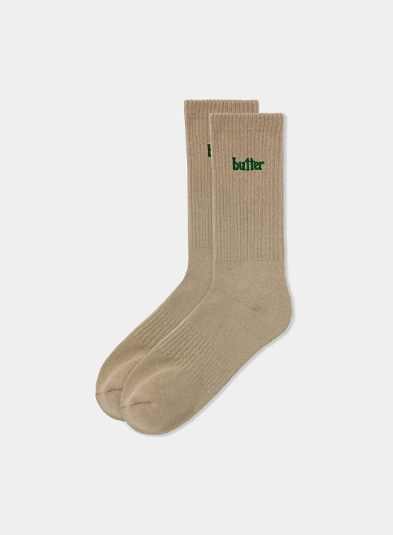 Носки Butter Goods Basic Socks Sand