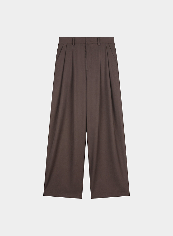 Брюки System Two Tuck Wide Brown