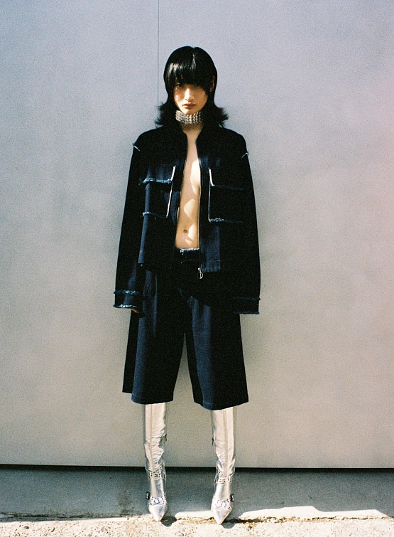 Шорты Jungles Jungles Frayed Jorts Denim