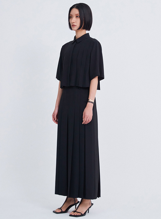 Женские брюки JUUN.J Pleated Pants Black