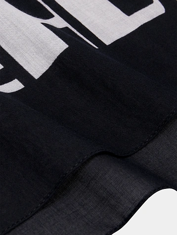 Шарф RICK OWENS DRKSHDW Woven Pashmina Black/Pearl