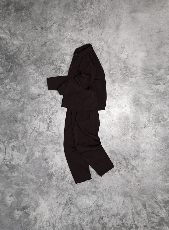 Брюки Sunnei Elastic Pants Burnt Aubergine