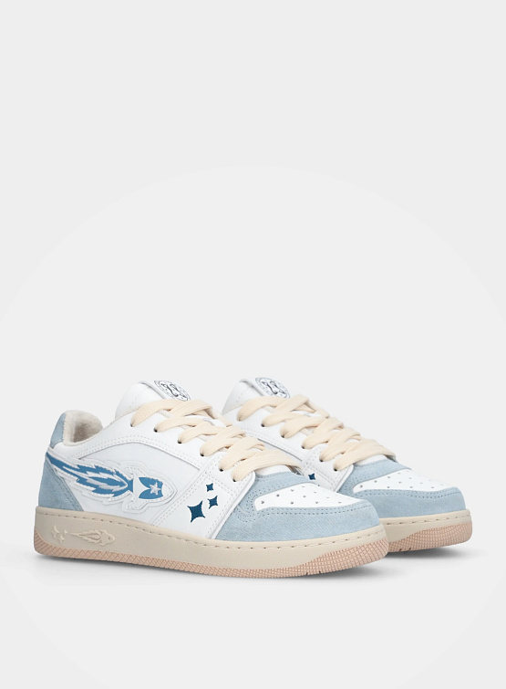 Кеды Enterprise Japan Ej Egg Rocket Low White/Light Blue