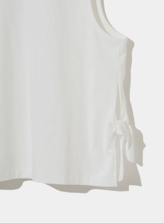 Женский топ UNDERCOVER Tank Top Tie Design White