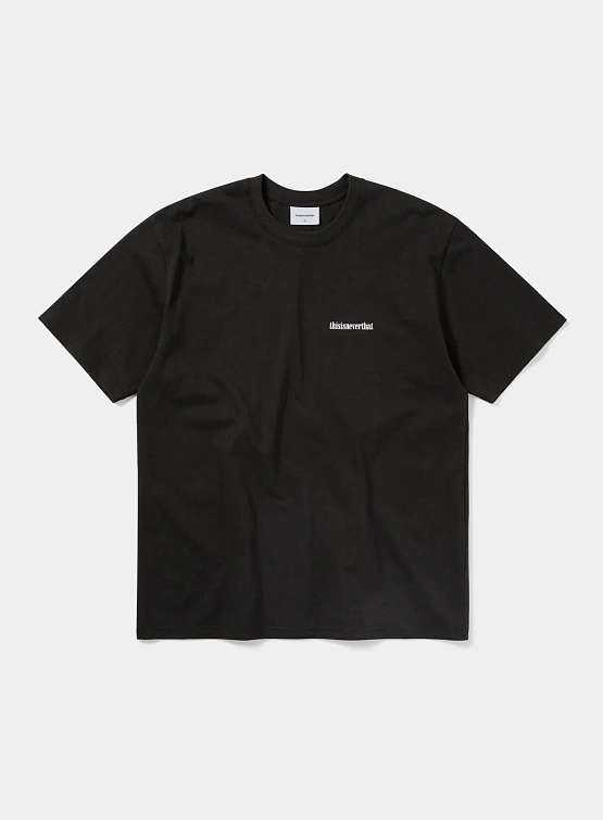 Футболка thisisneverthat 4 Panels Tee Off Black