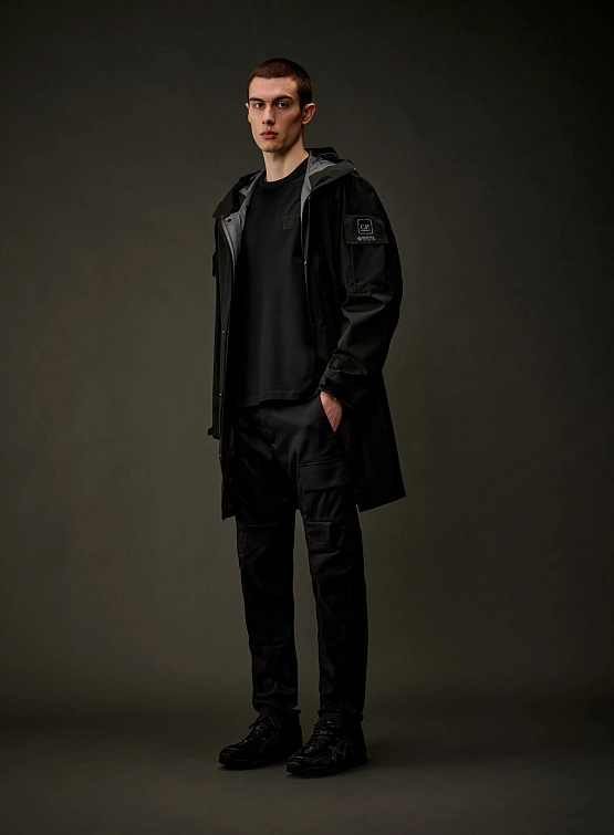 Футболка C.P. Company The Metropolis Series Mercerized Black