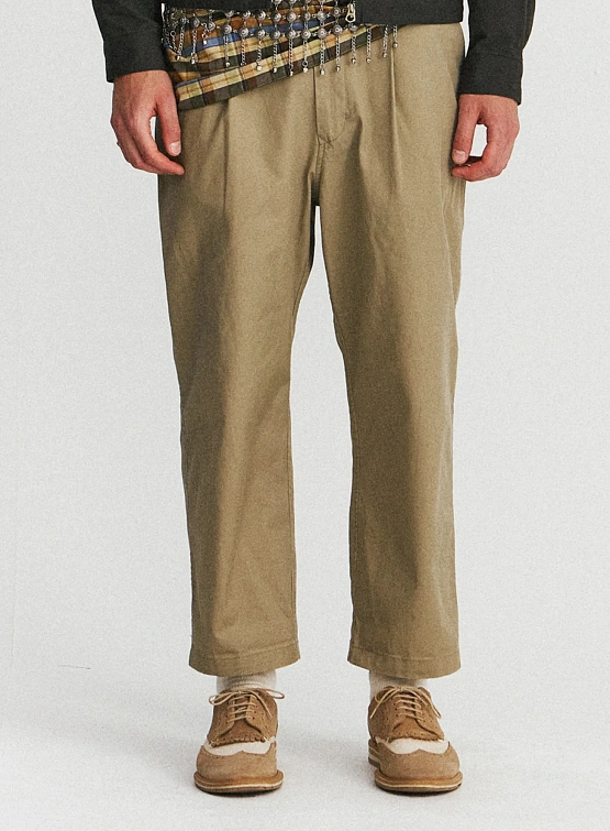 Брюки EASTLOGUE Gent Pleat Pants Sand