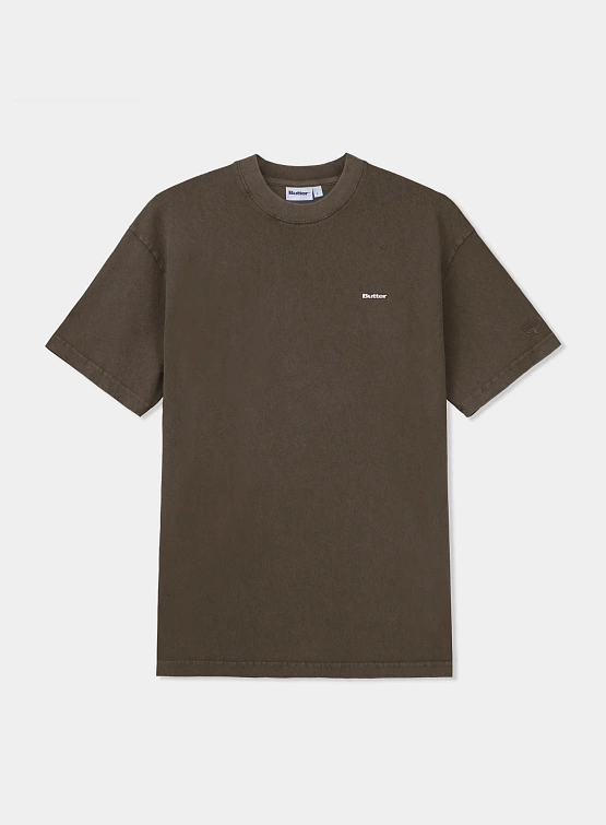 Футболка Butter Goods Basic Tee Brown