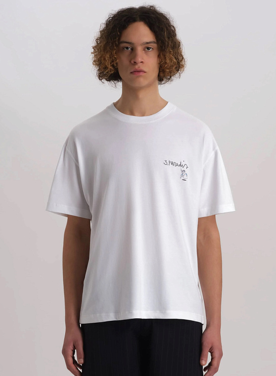 Футболка 3.PARADIS х Edgar Plans T-Shirt White