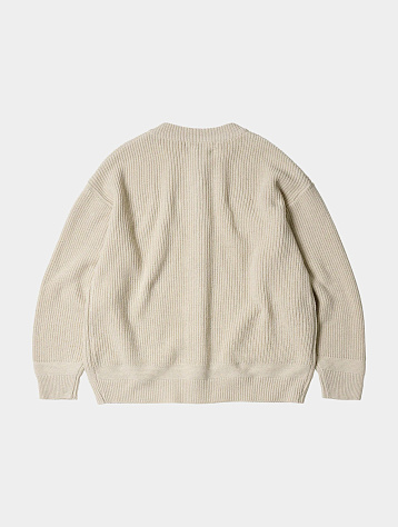 Кардиган FrizmWORKS Heavy Wool Round Cream