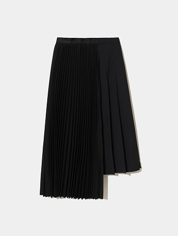 Женская юбка UNDERCOVER Pleated Skirt Side Zipper Black