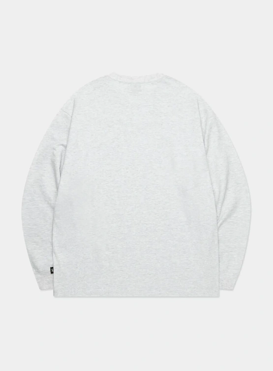 Лонгслив LMC Signature Globe Long Slv Light Heather Grey