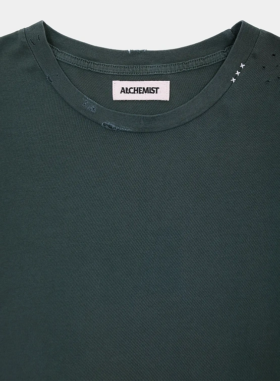 Футболка ALCHEMIST Laundry T-Shirt Racing Green
