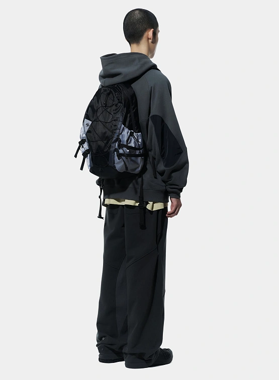 Худи SAN SAN GEAR Nylon Pocket Hoodie Dark Grey