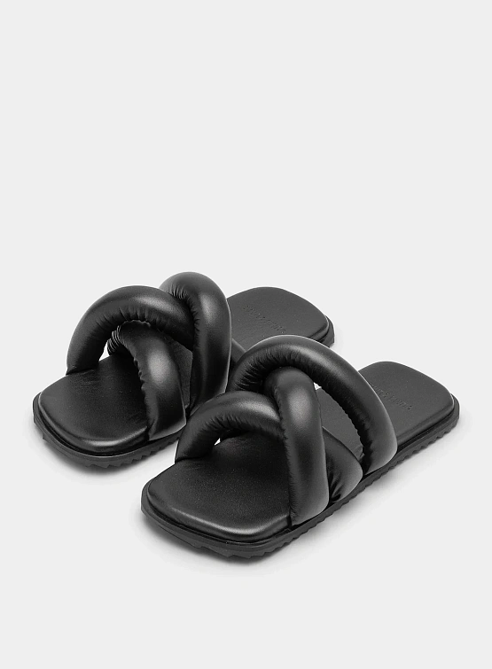 Сланцы YUME YUME Tyre Slide Leather Black