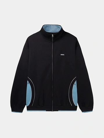 Олимпийка Butter Goods Endurance Zip-Thru Washed Black