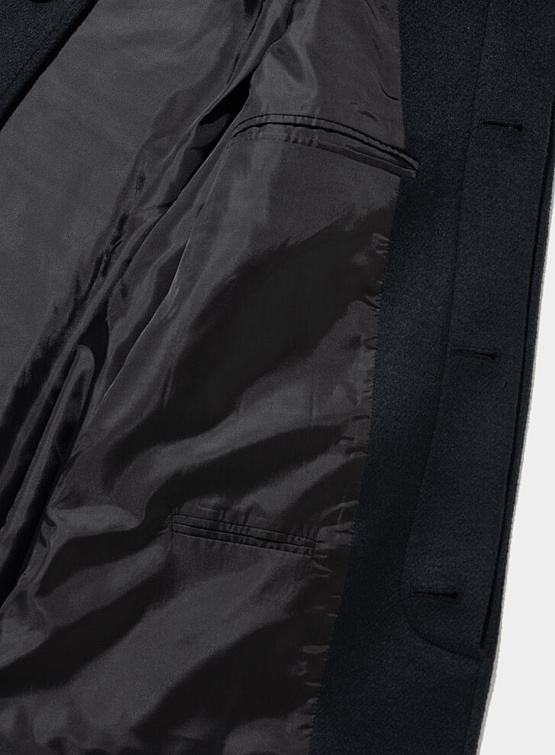 Полупальто Uniform Bridge Pocket Wool Short Coat Dark Navy