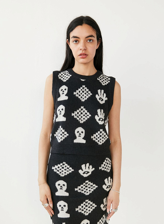 Женский жилет Heresy Wandle Vest Black/White