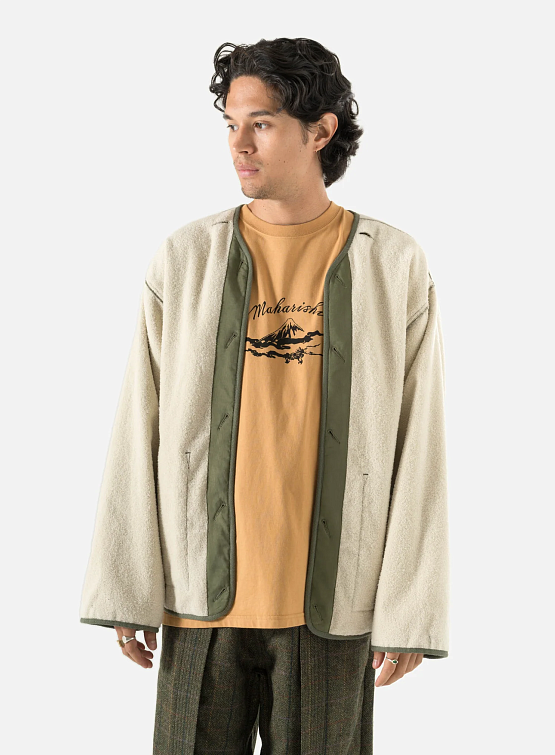 Стеганая куртка MAHARISHI 5253 Reversible M65 Wool Liner Olive