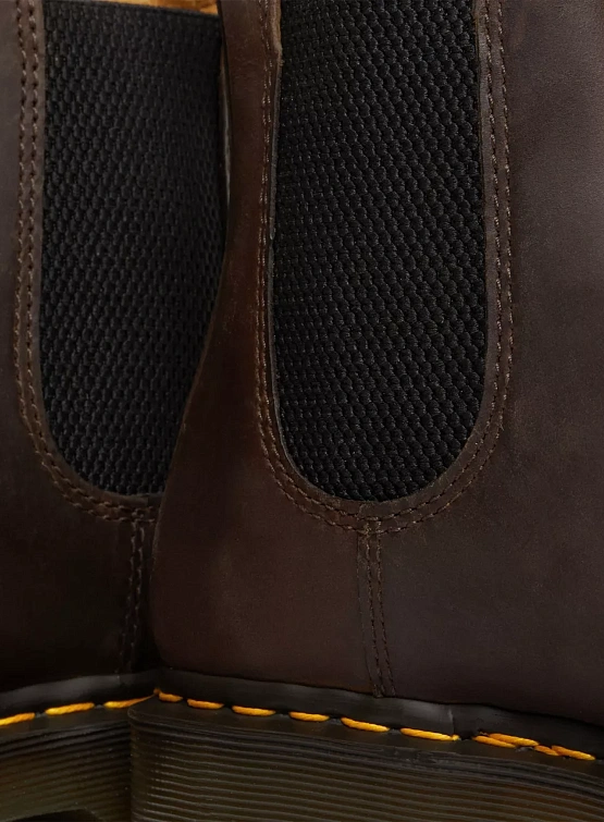 Челси Dr. Martens 2976 Bex Crazy Horse Dark Brown