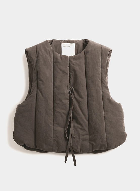 Женский жилет Satta Insulated Leaf Vest Charcoal