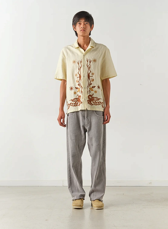 Рубашка ACMH SS Wave Embroidered Shirt