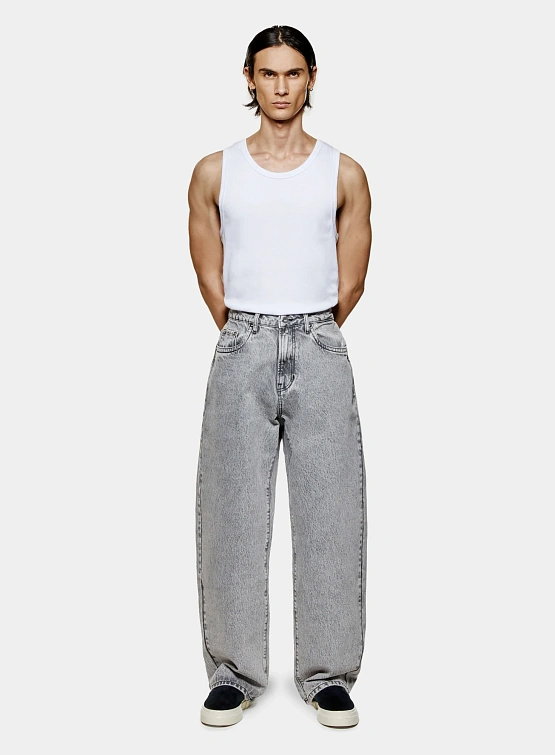 Джинсы MKI MIYUKI ZOKU Denim Wide Leg Washed Black